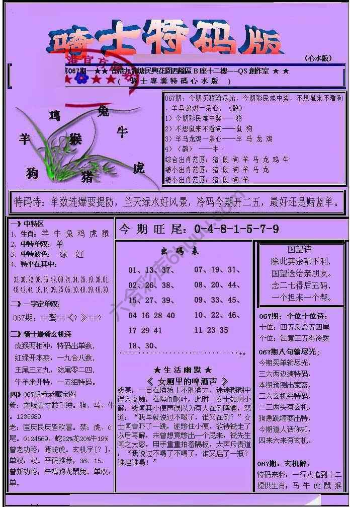 另类骑士特码版