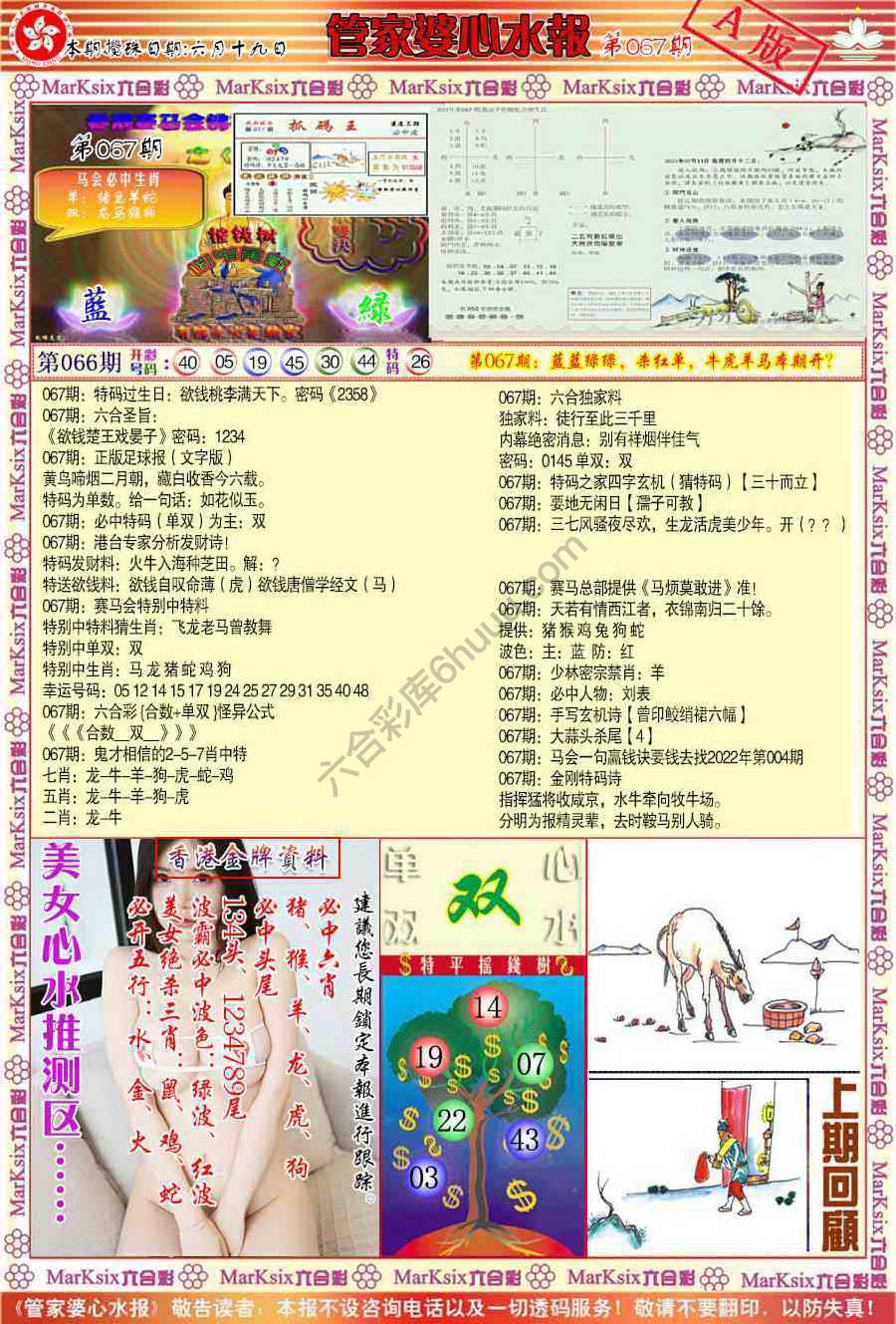 管家婆心水报