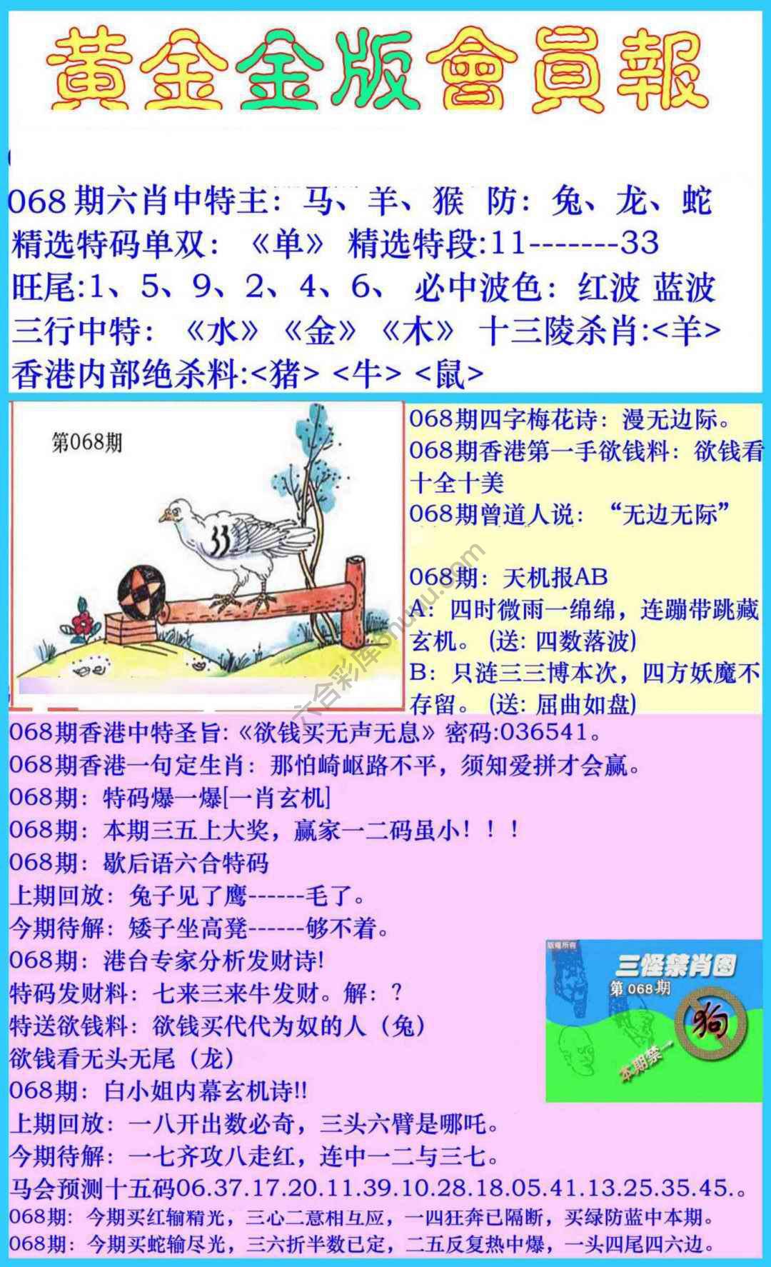 黄金金版会员报