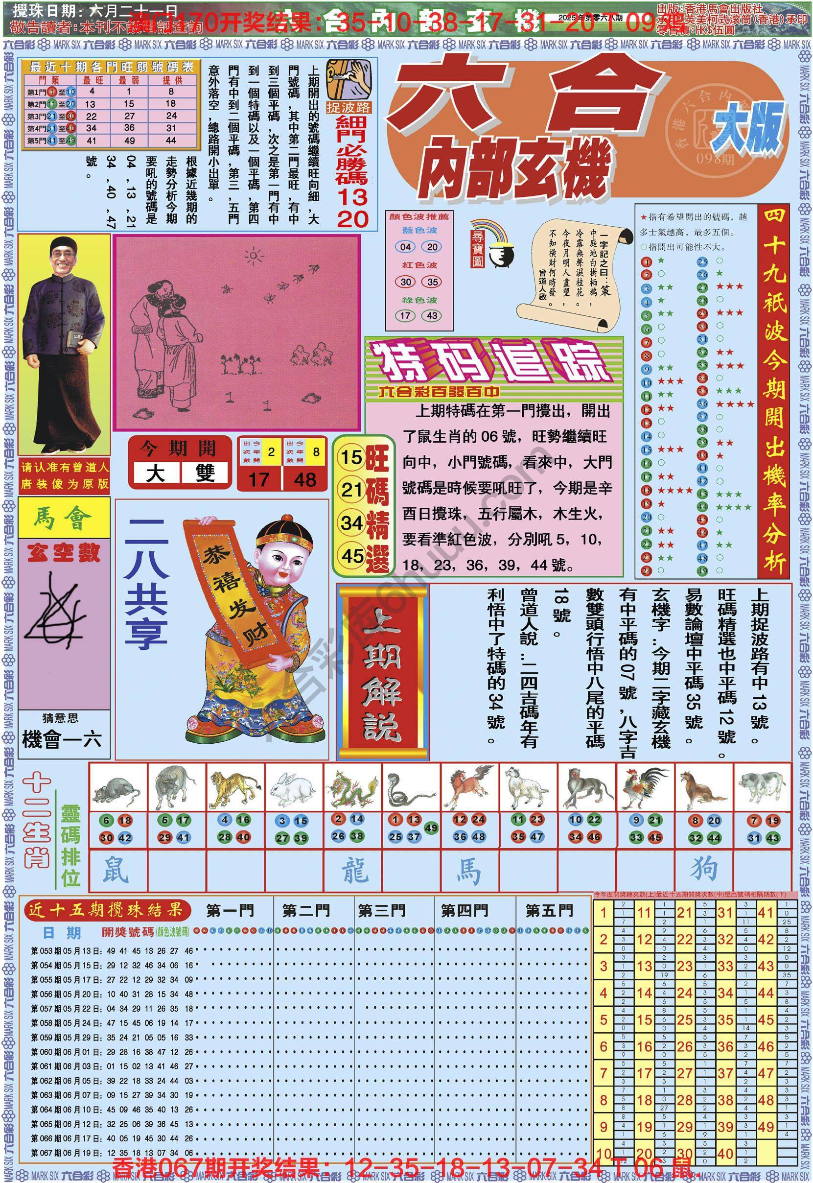 六合内部玄机