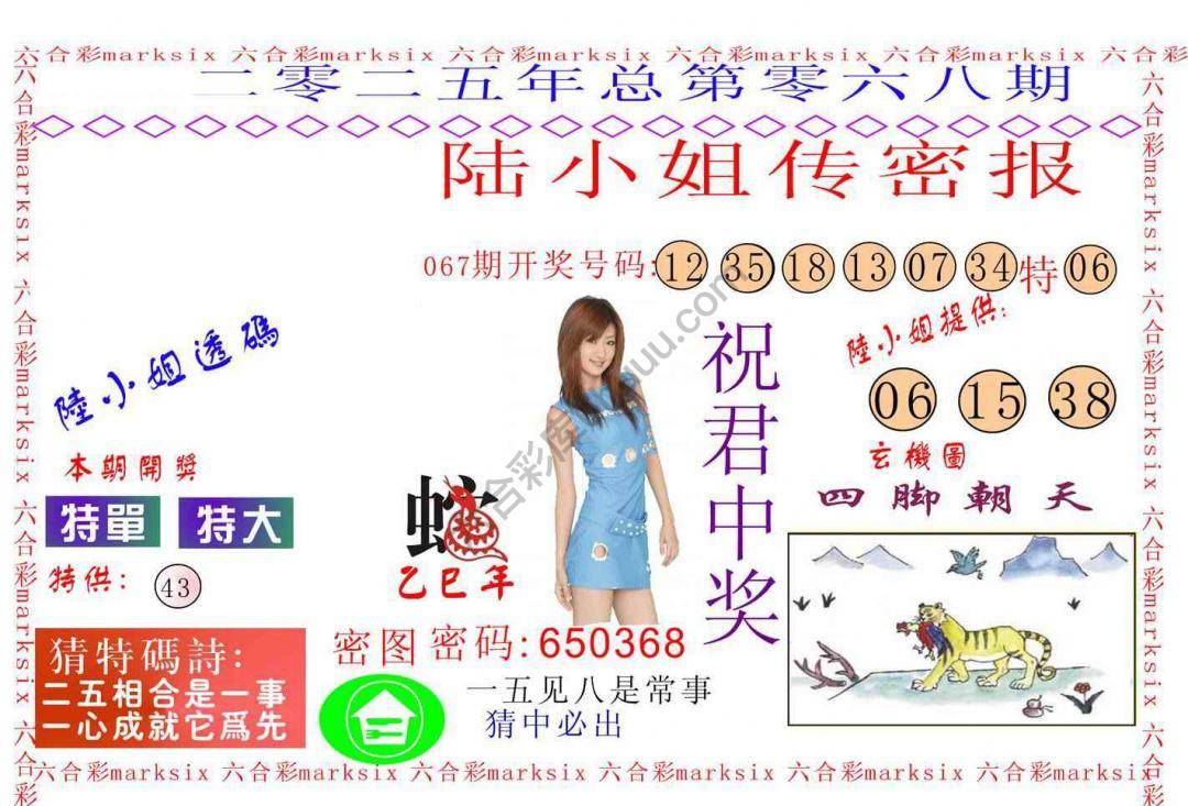 陆小姐传密