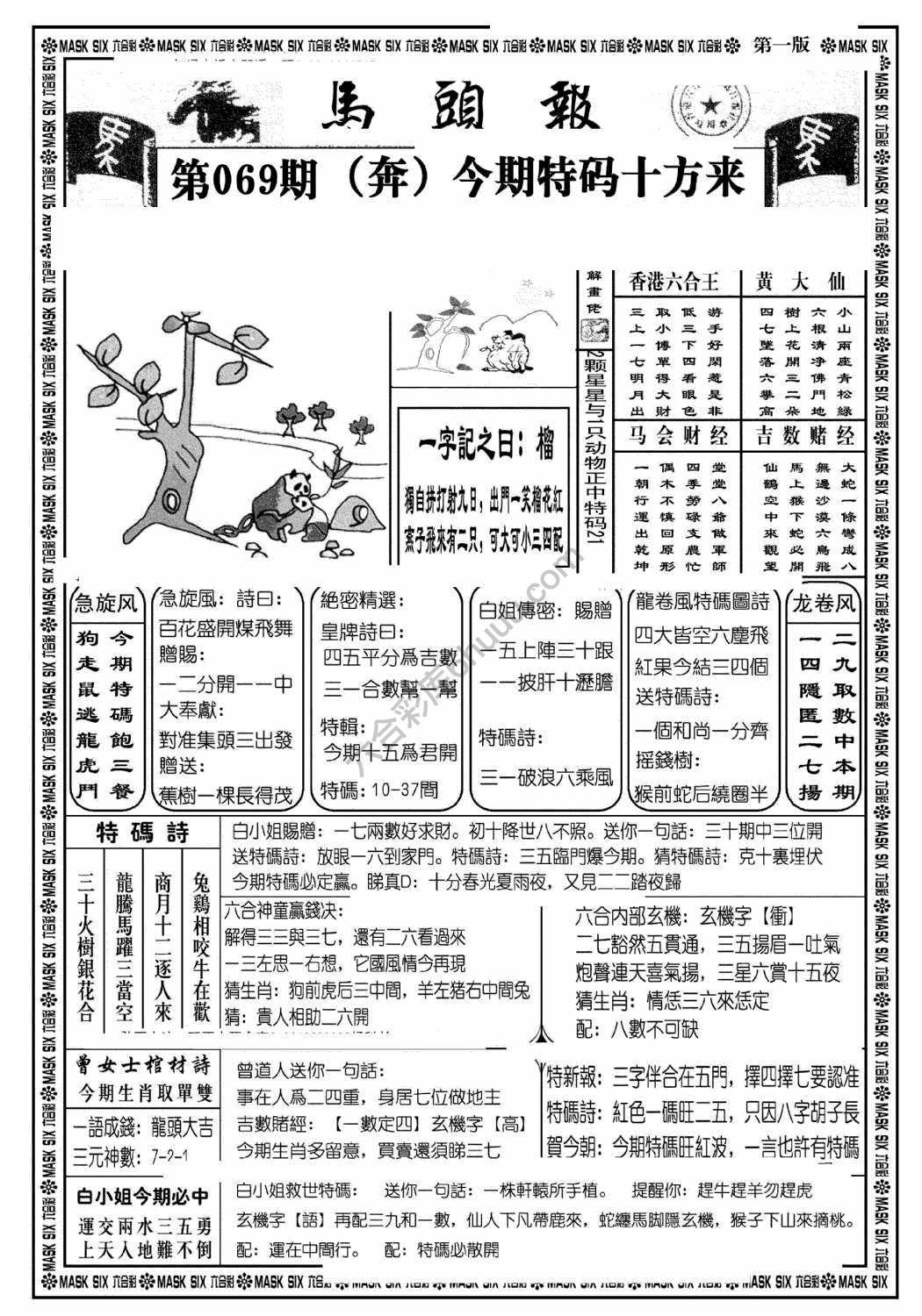 马头报