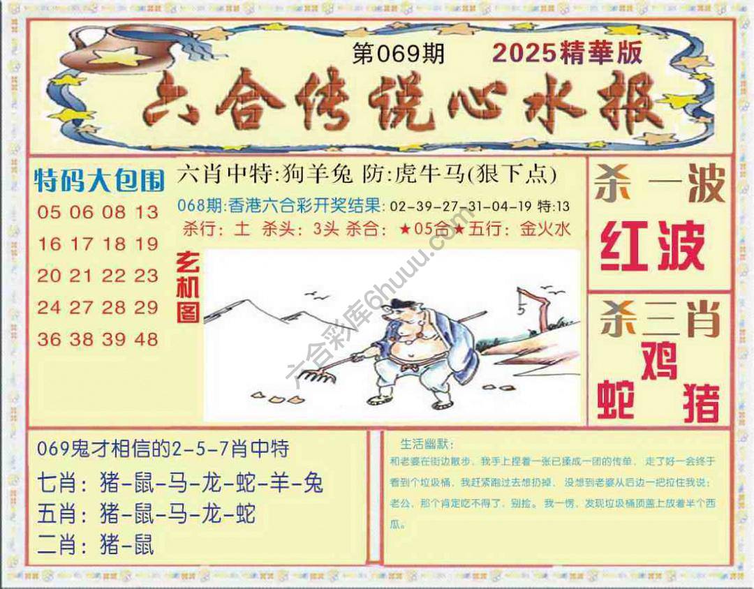六合传说心水报