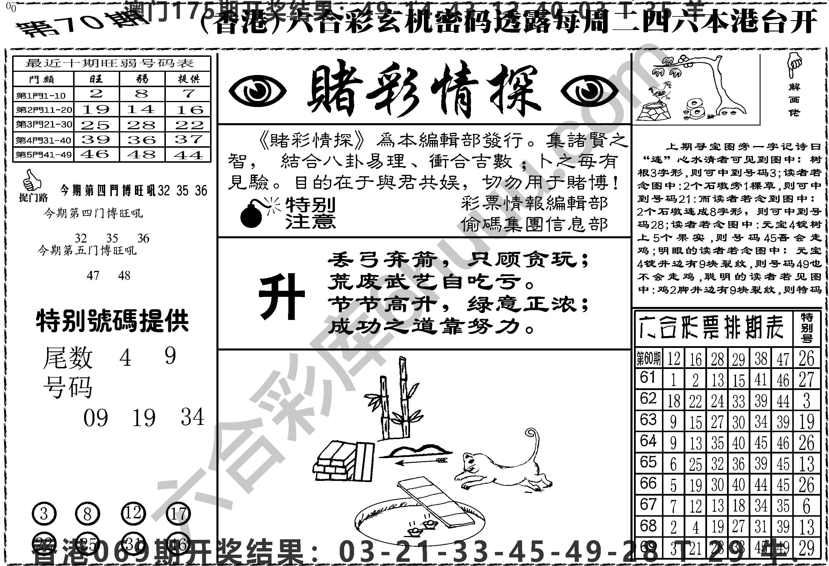 赌彩情探