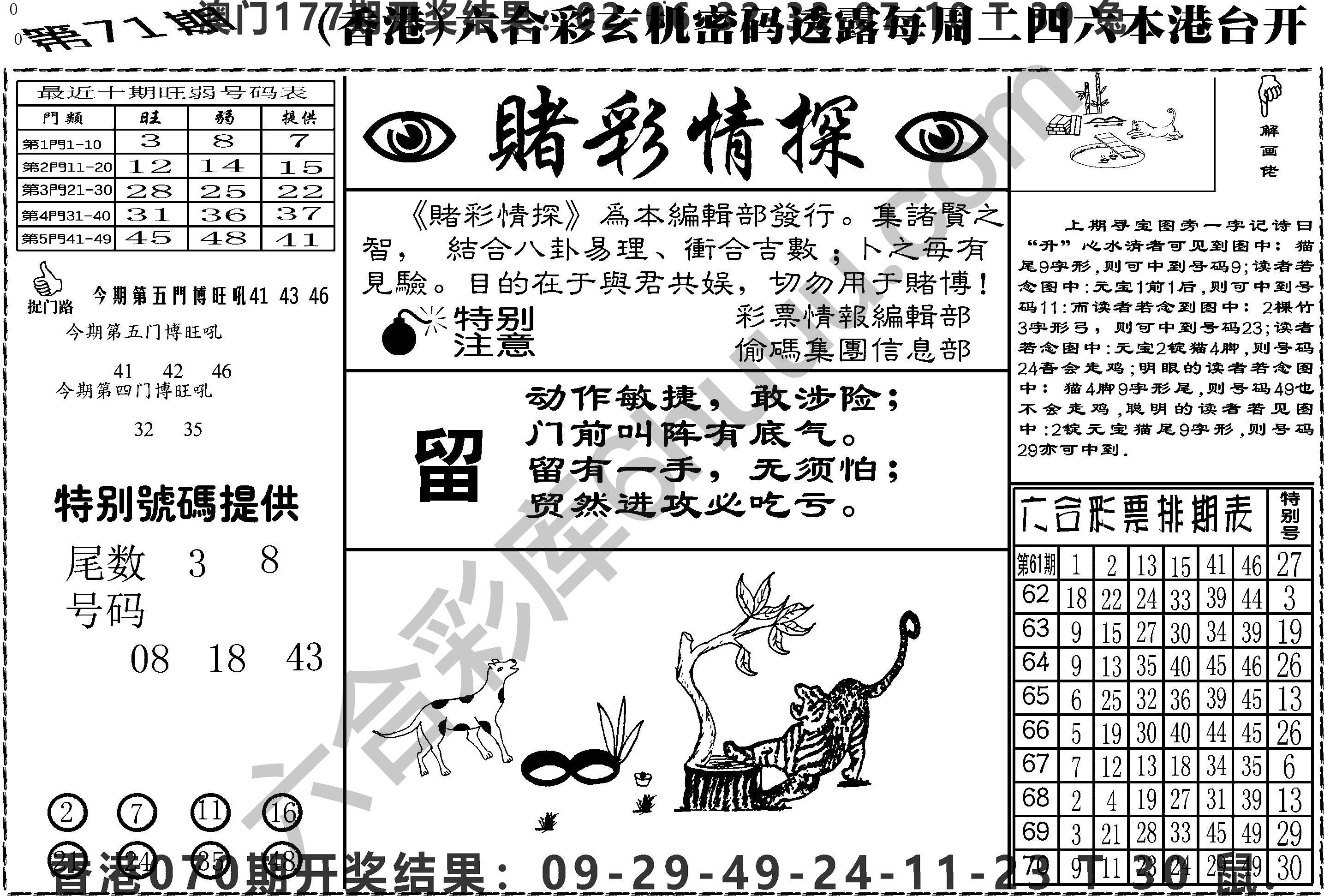 赌彩情探