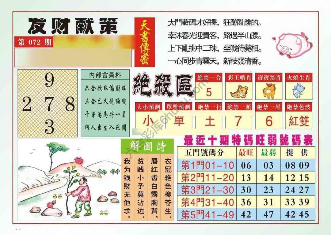 发财献策
