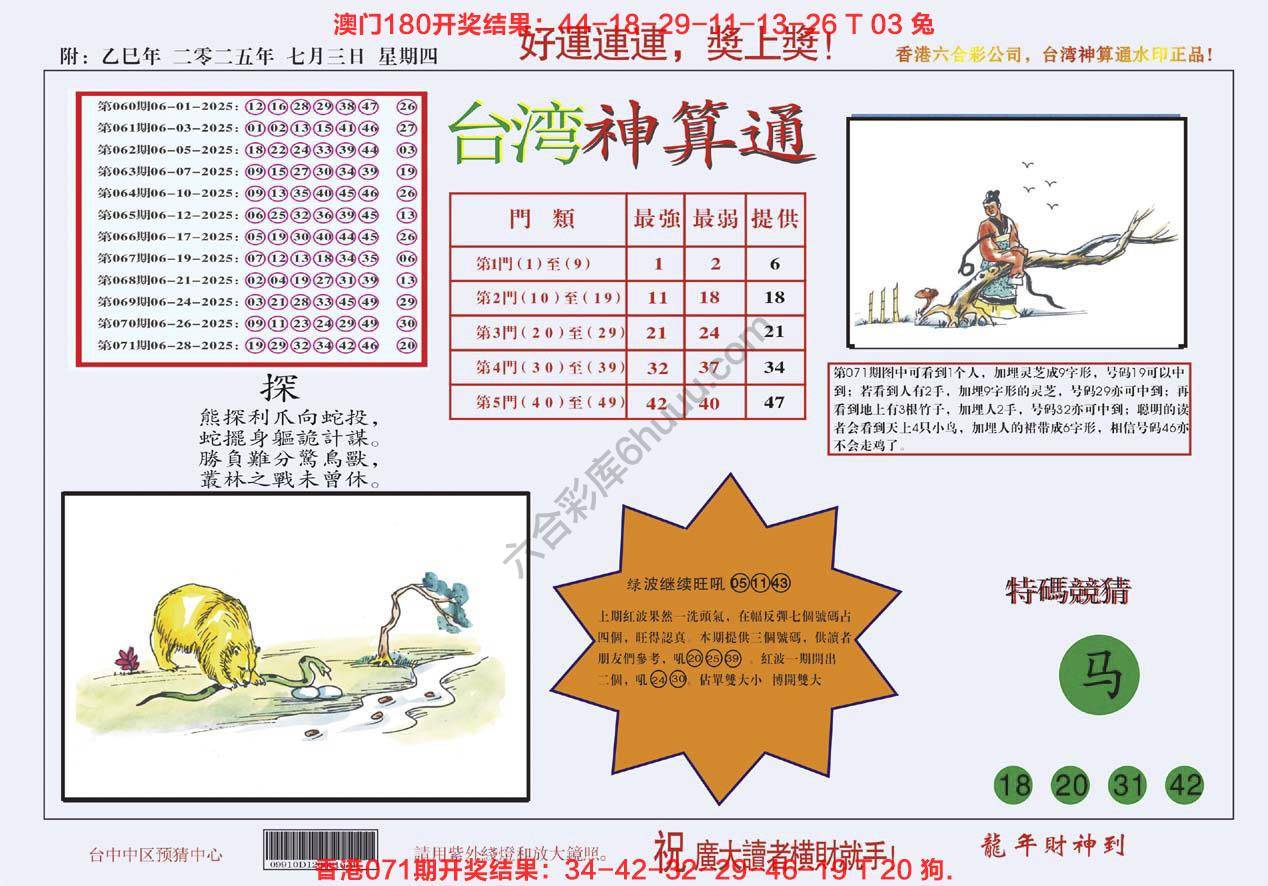 台湾神算通