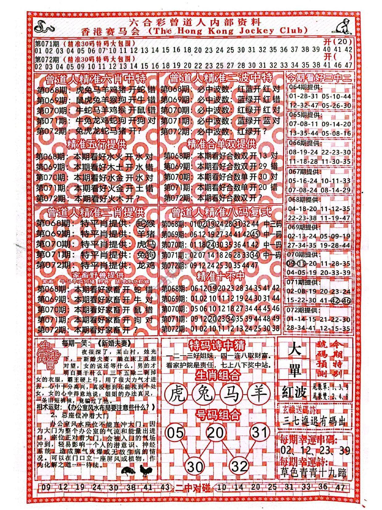 曾道人内部资料
