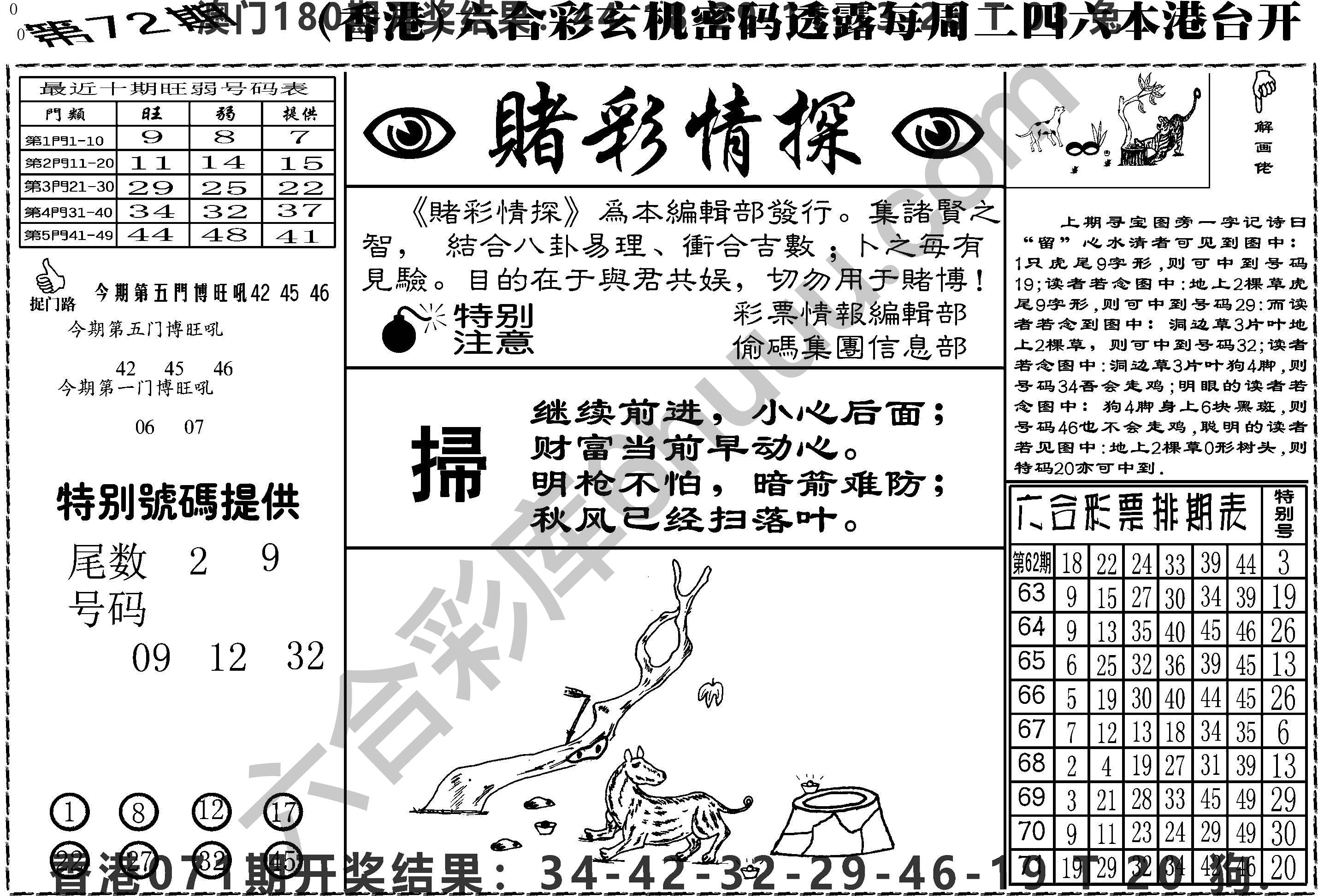 赌彩情探