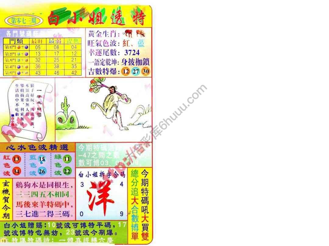 白小姐透特