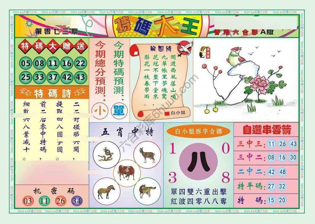 特码大王