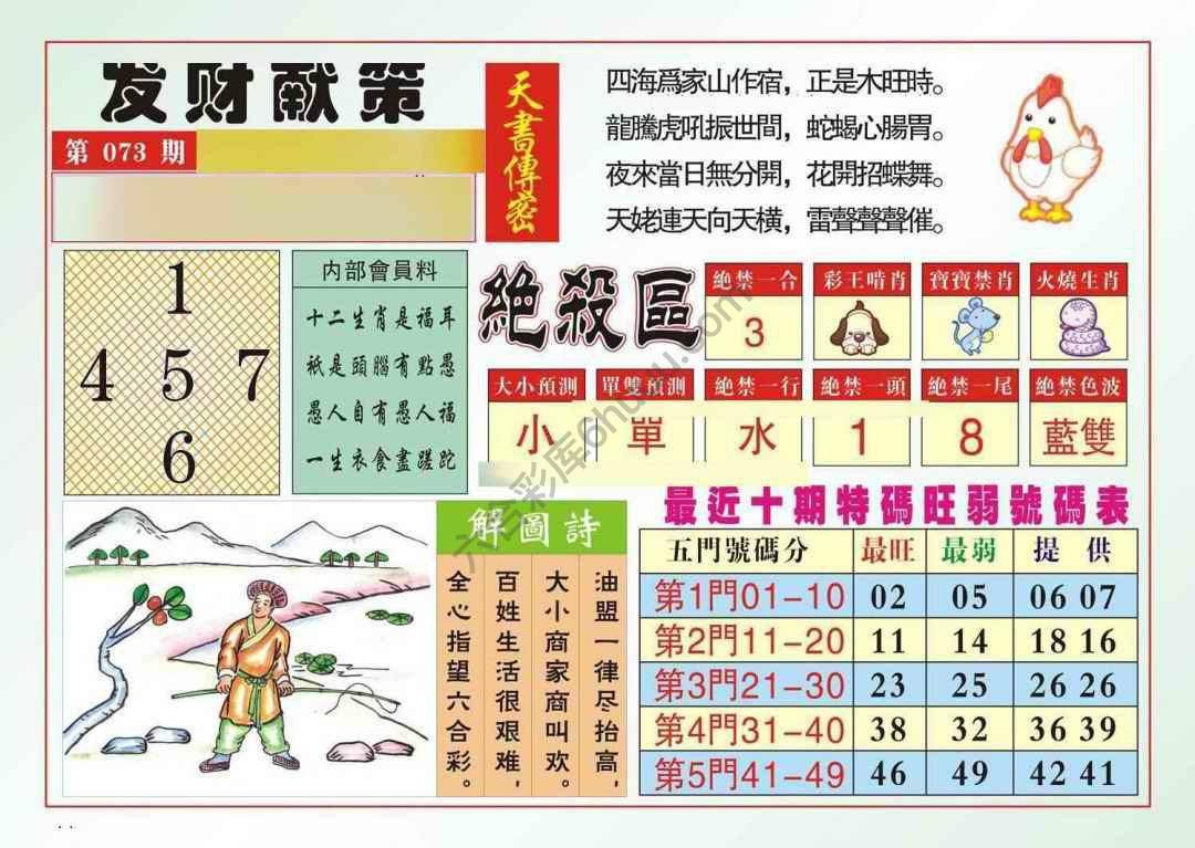 发财献策