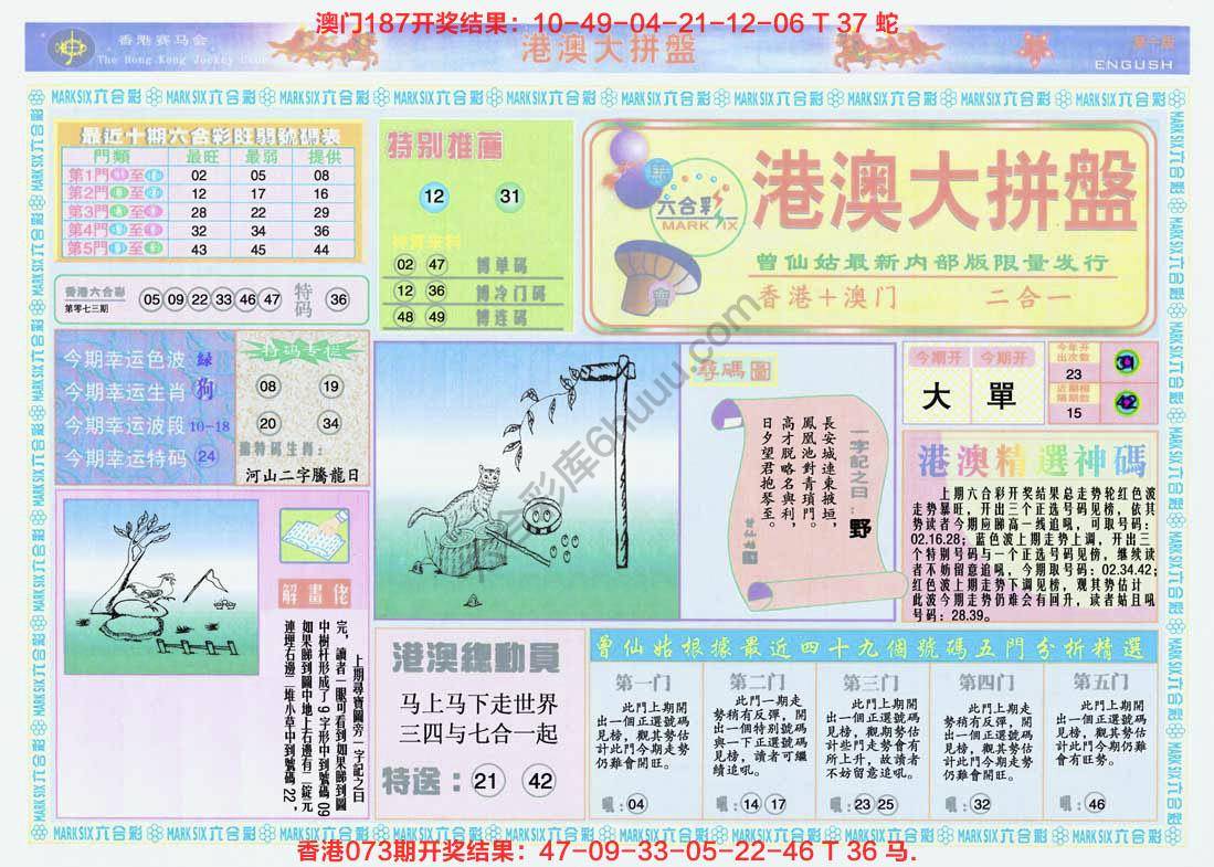 港澳大拼盘