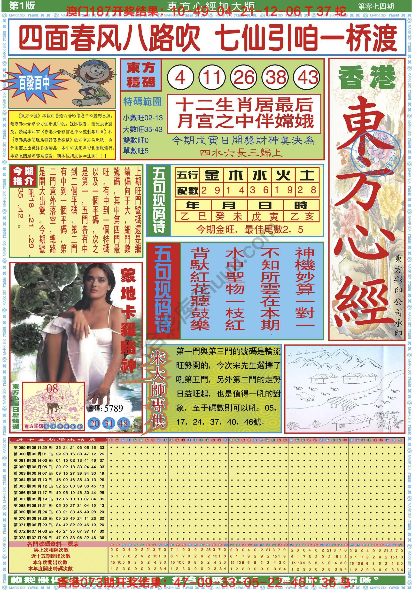 东方心经加大版