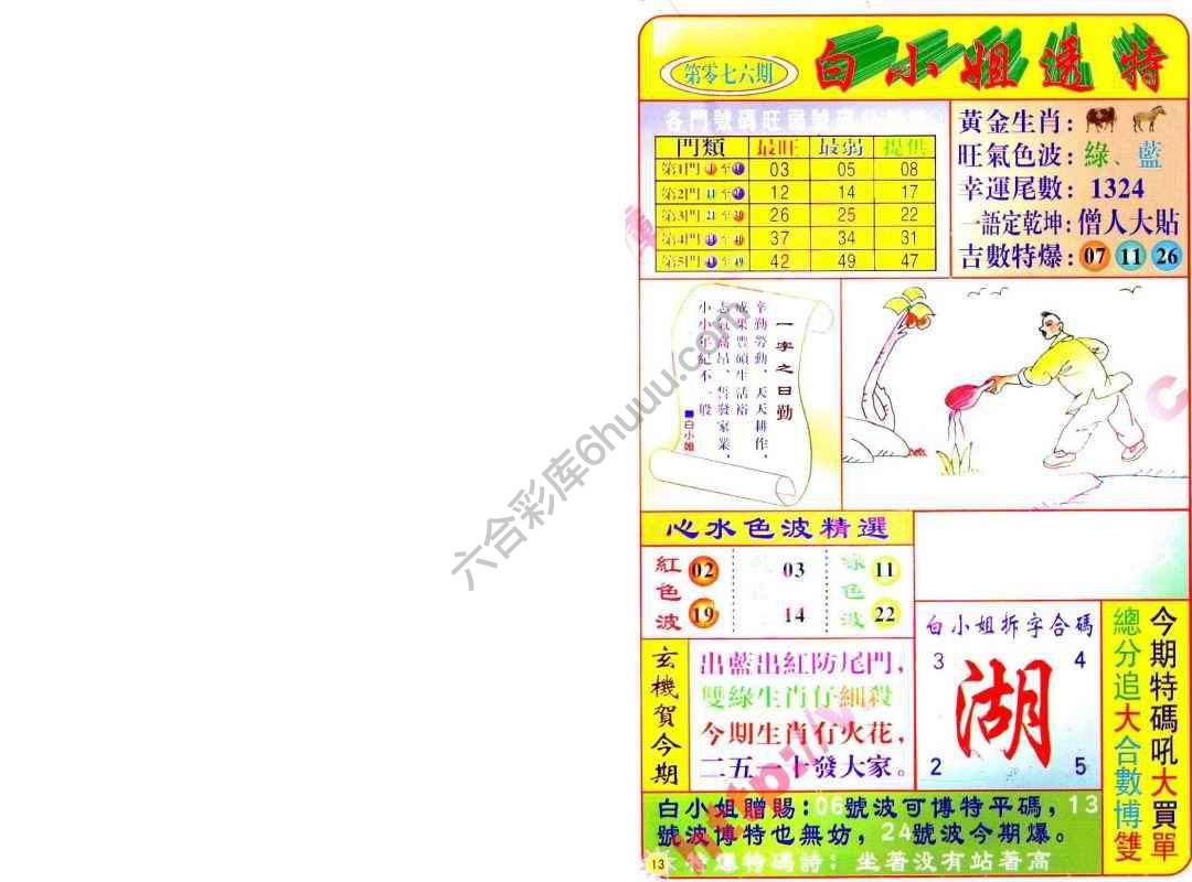 白小姐透特