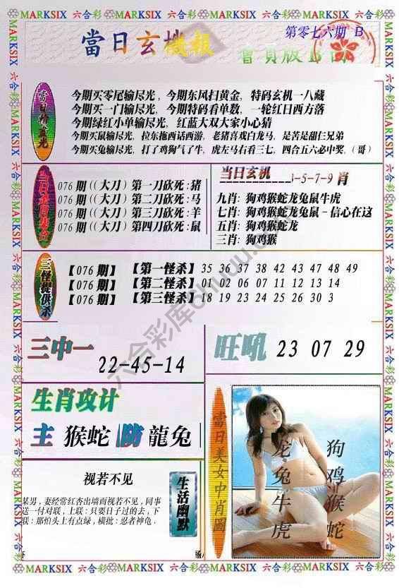 当日玄机报