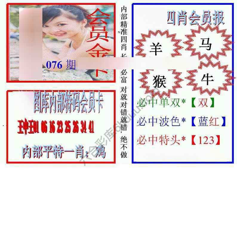 马经四肖会员报