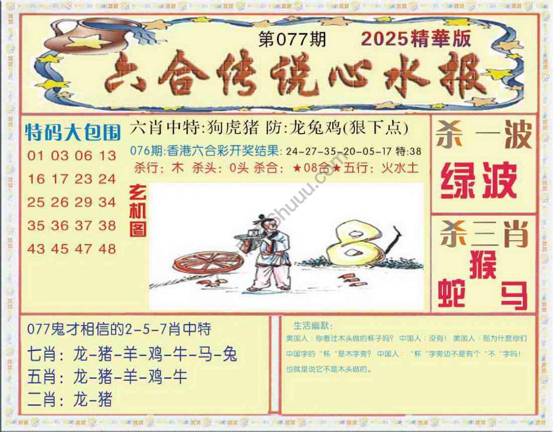六合传说心水报