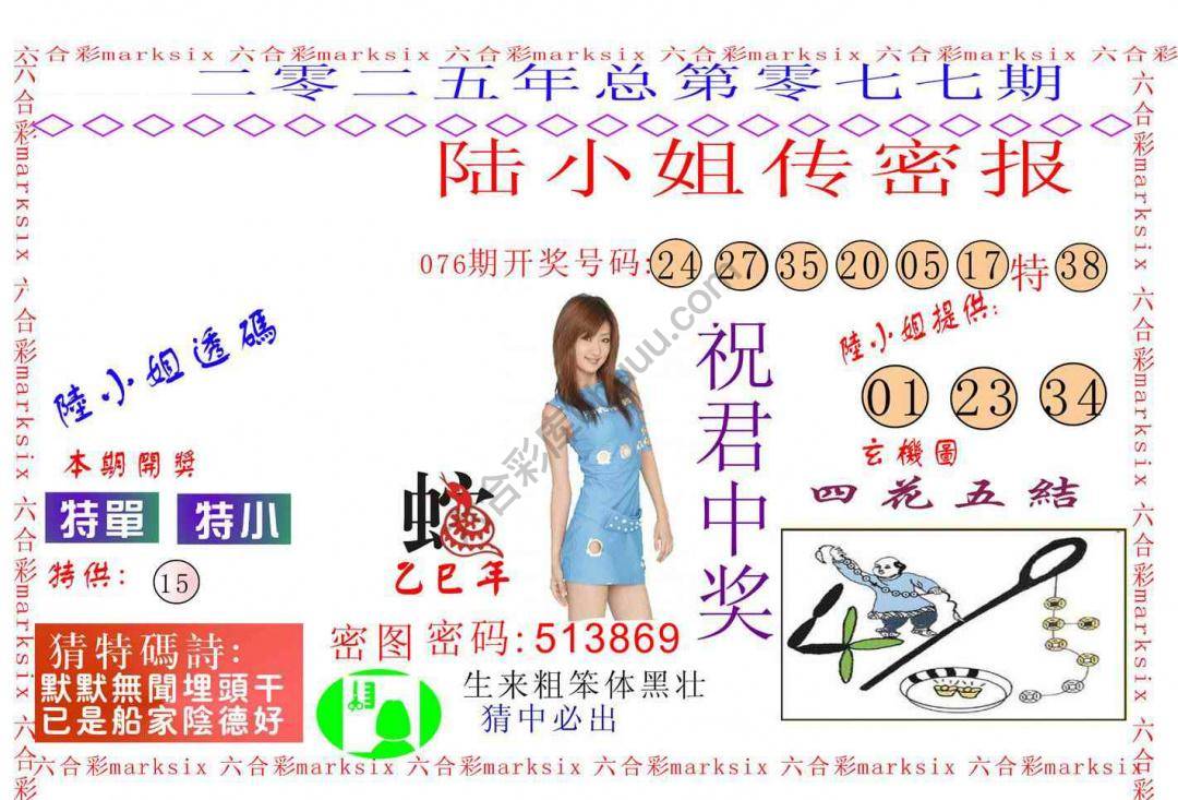 陆小姐传密