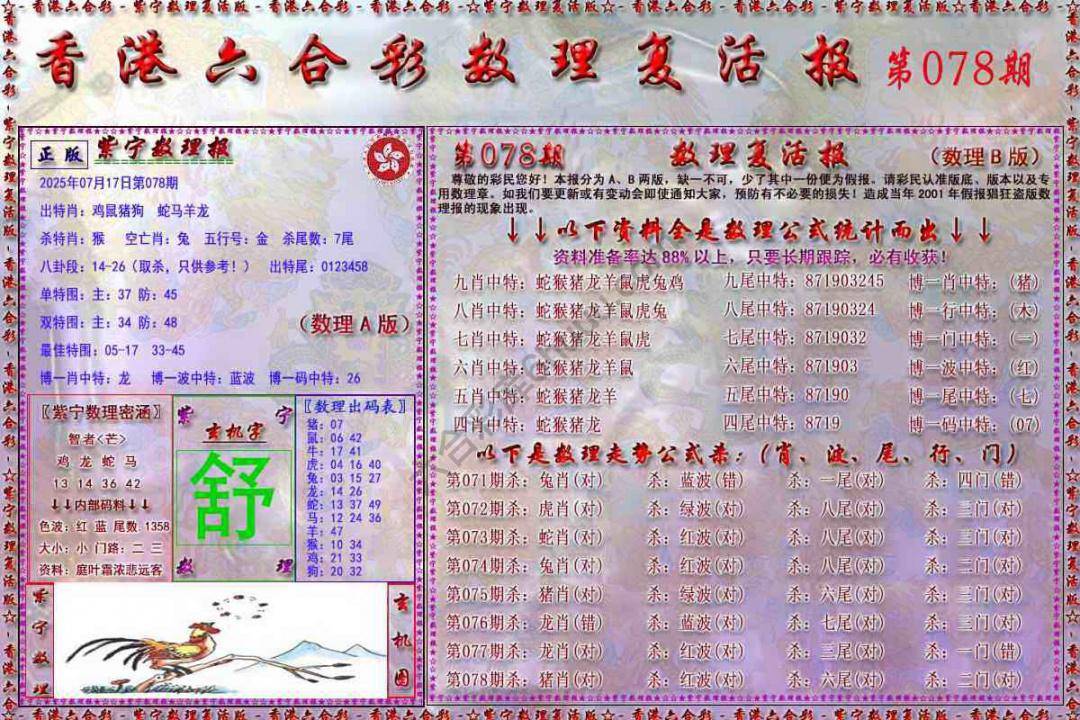数理复活报