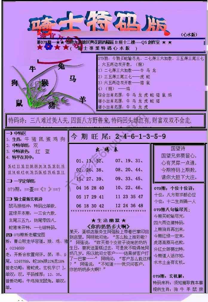 另类骑士特码版