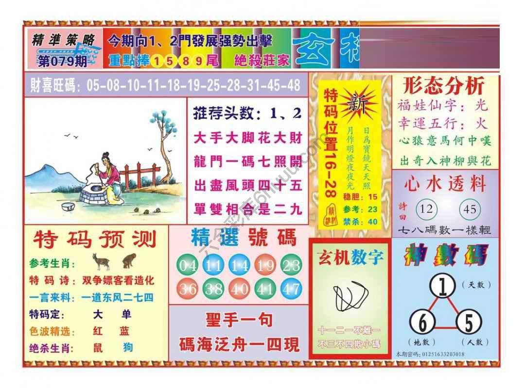 玄机透漏