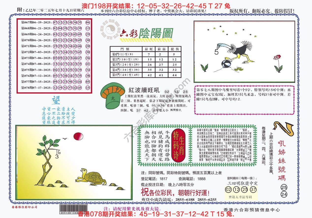 六彩阴阳图