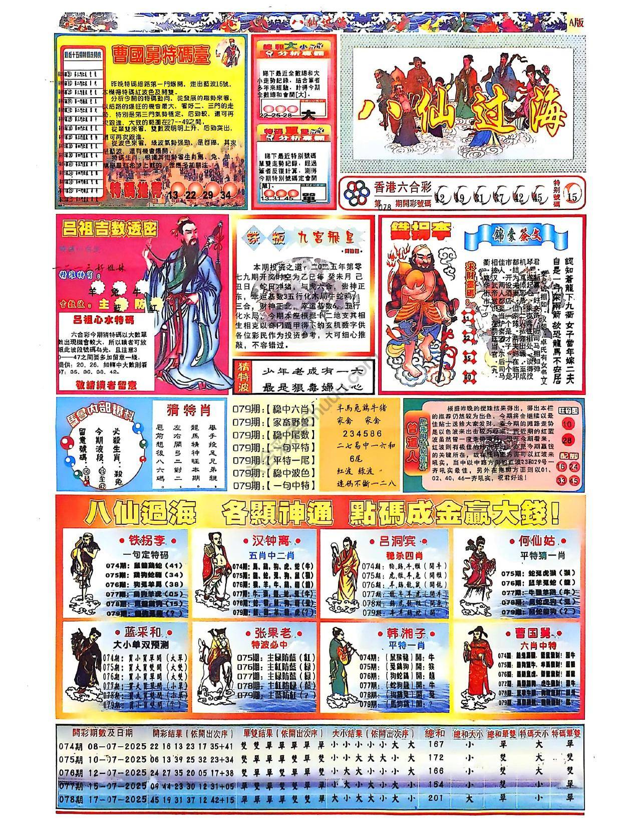 八仙过海各显神通