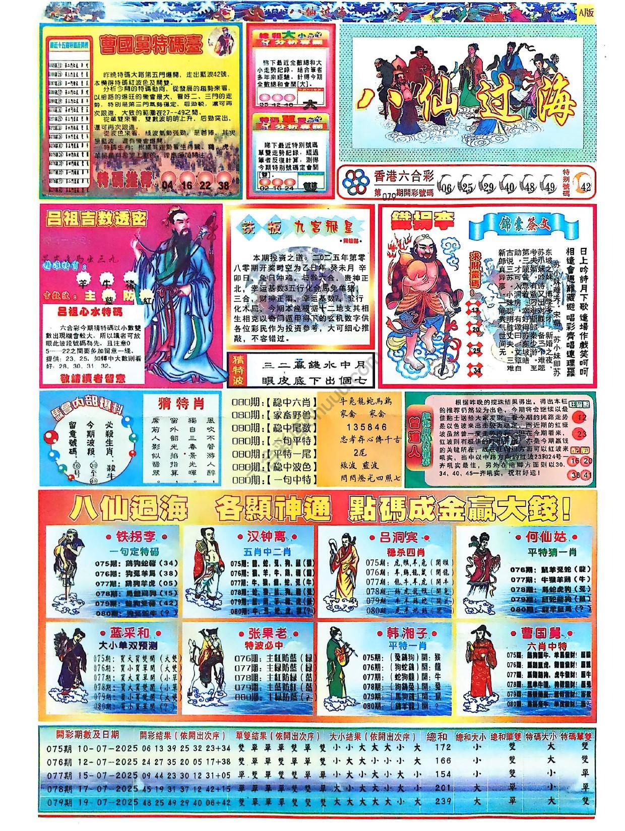 八仙过海各显神通