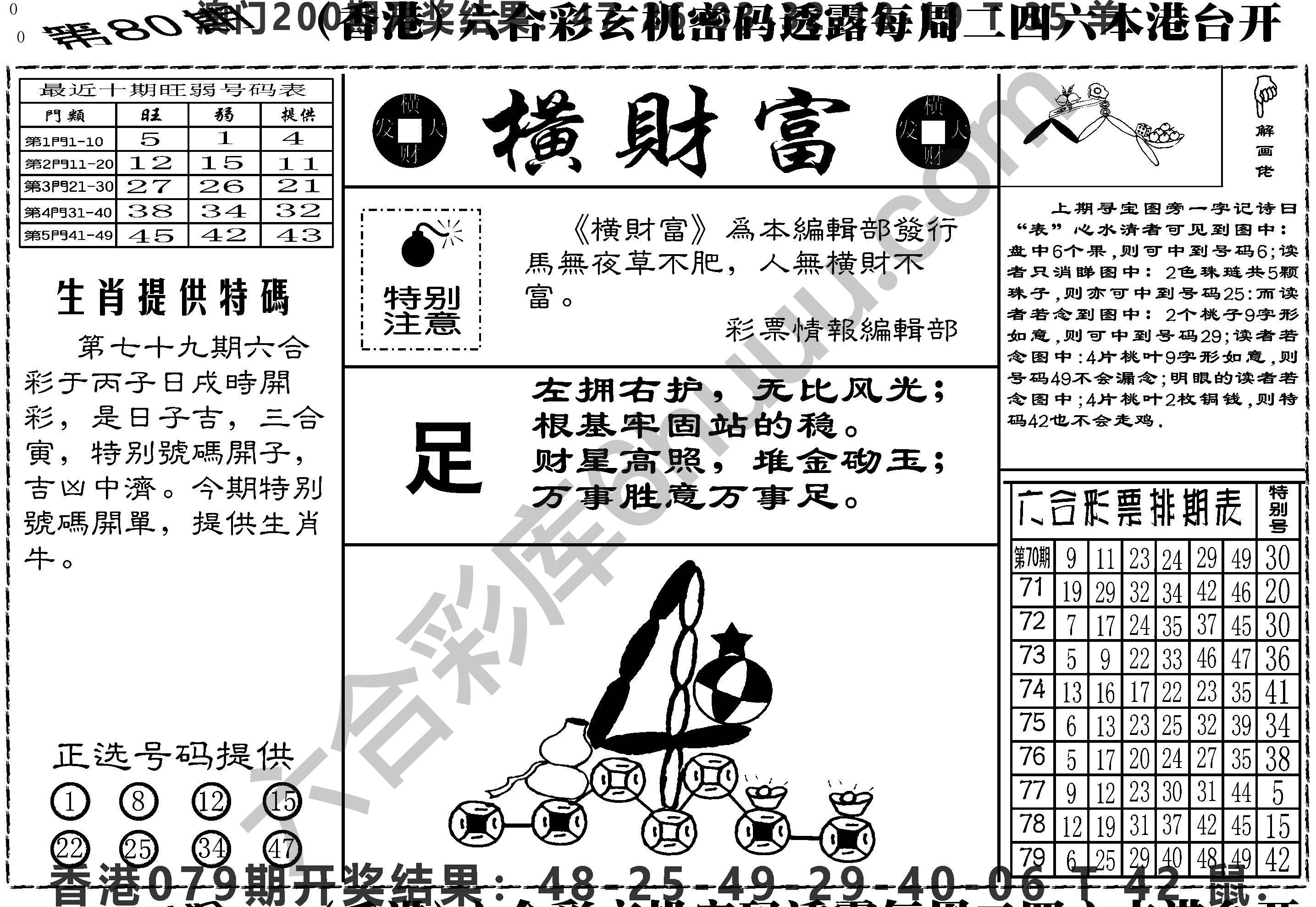 横财富