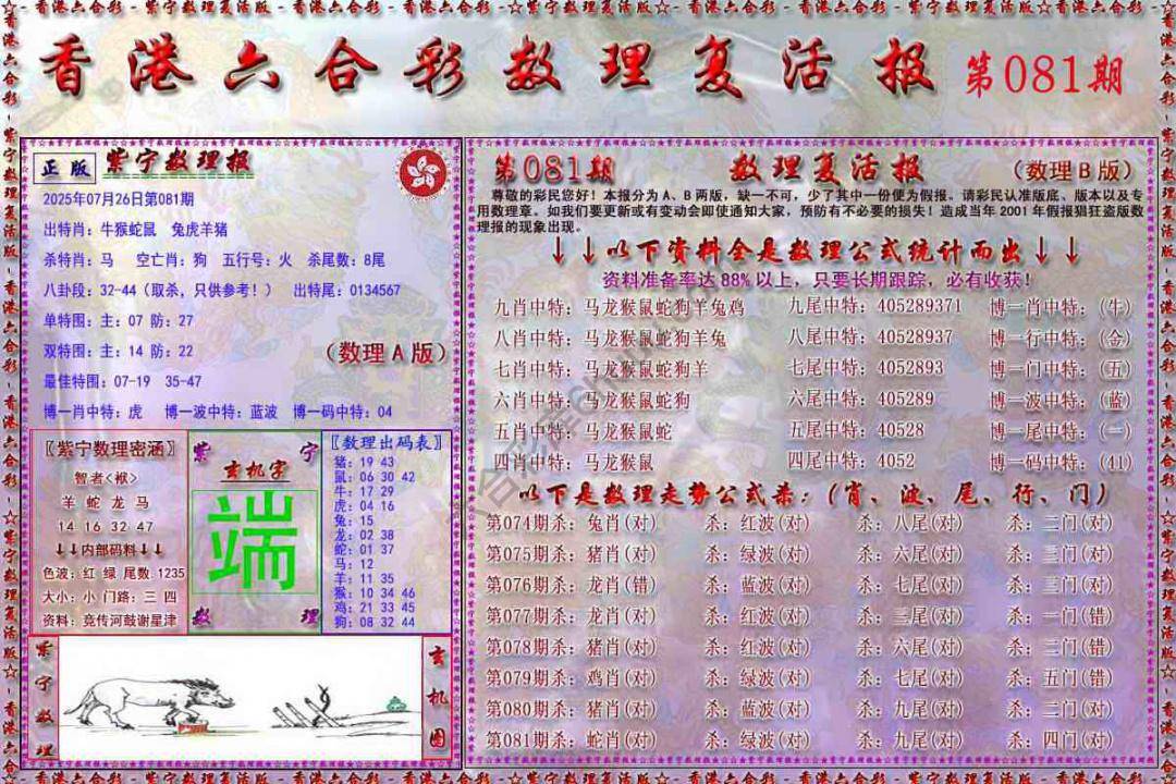 数理复活报
