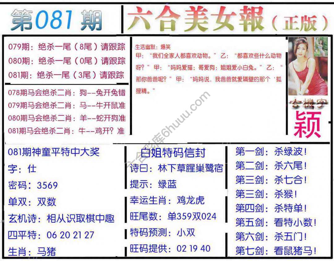 六合美女报