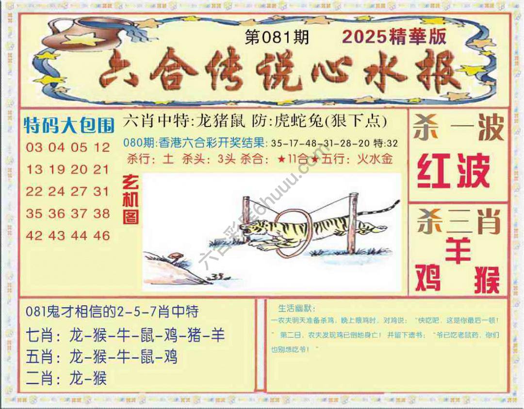 六合传说心水报