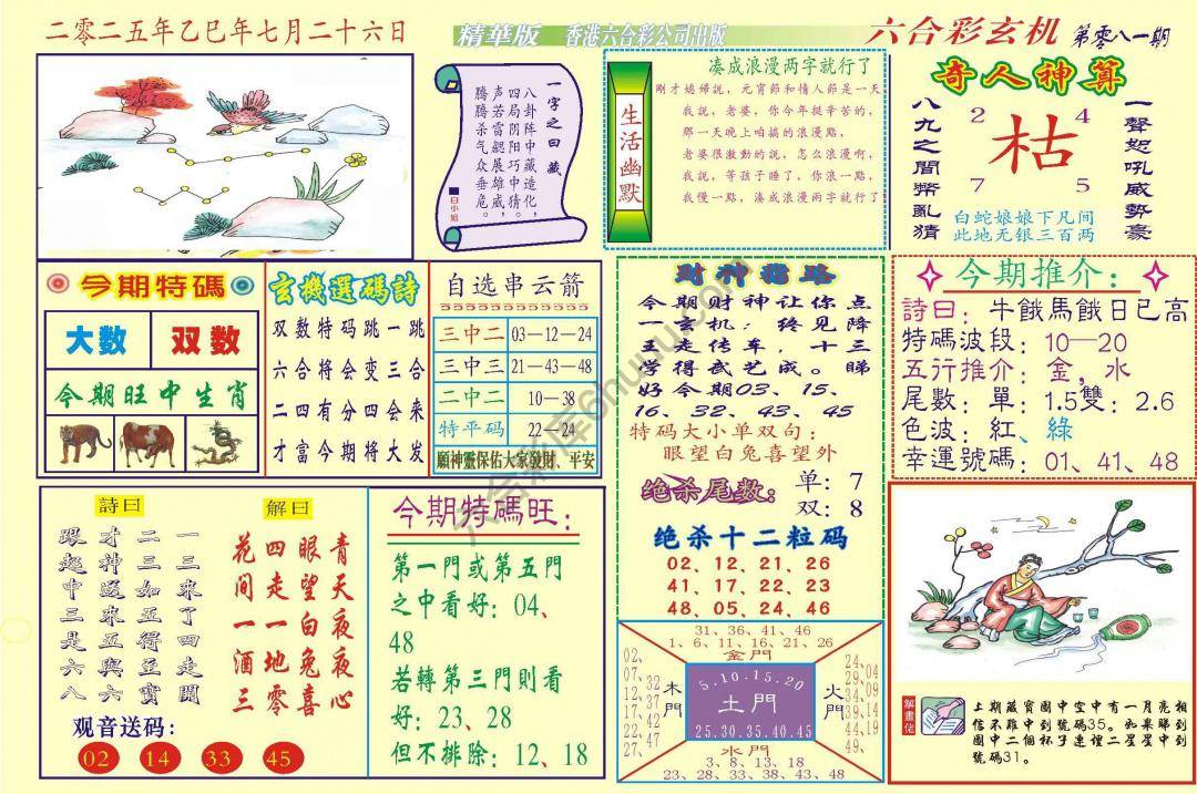 六合玄机(精华版)