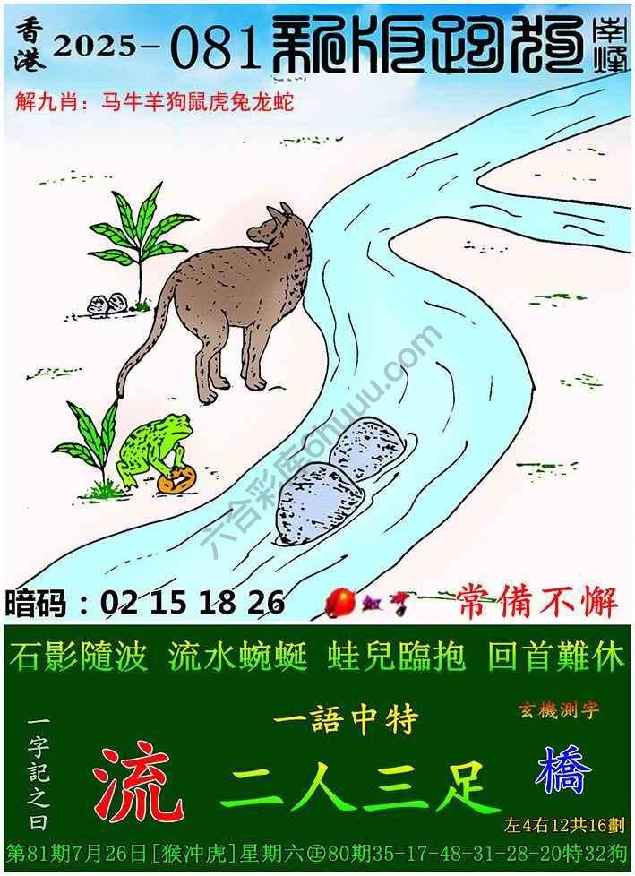 跑狗图（新版）