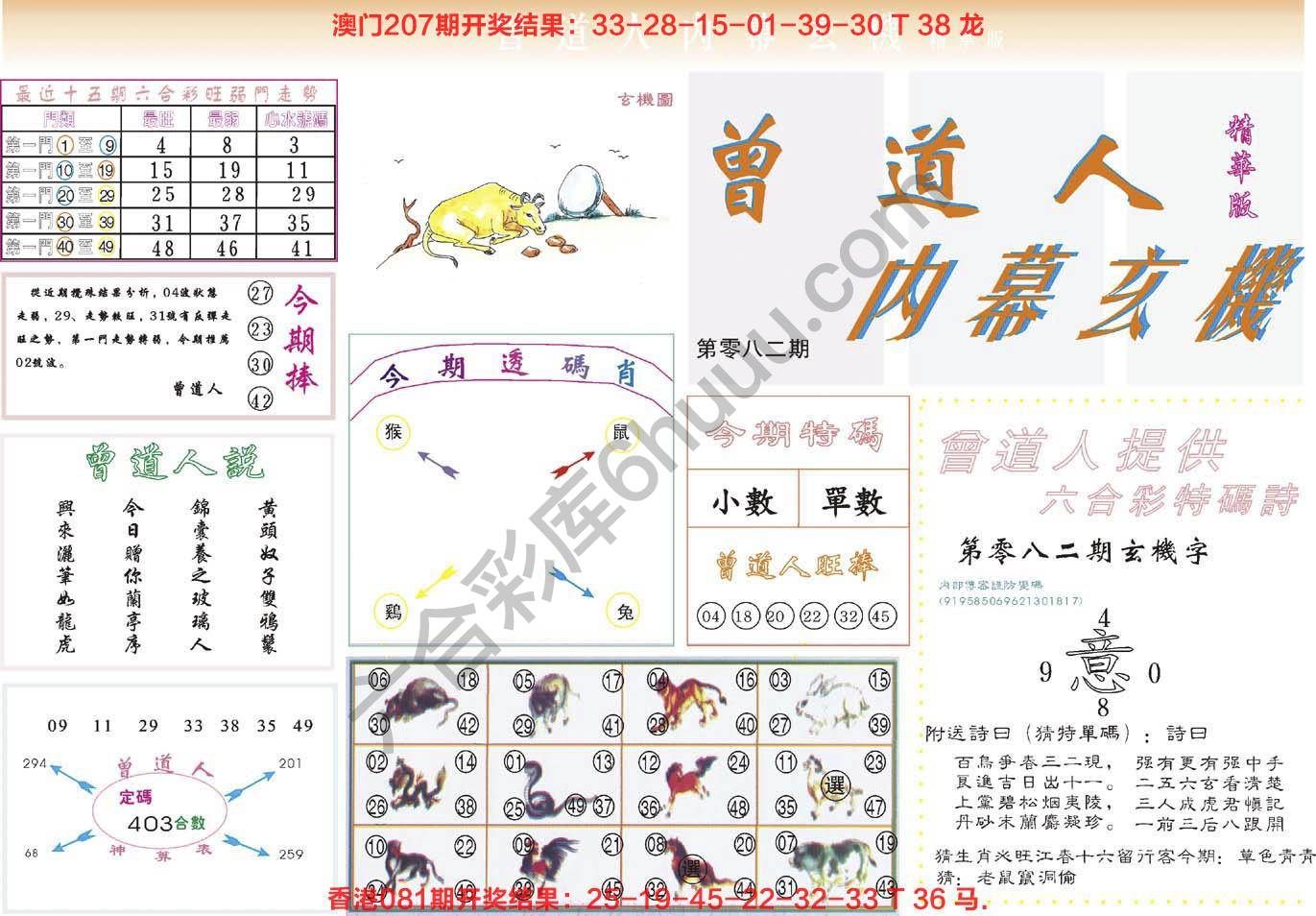曾道人内幕玄机(精华版)