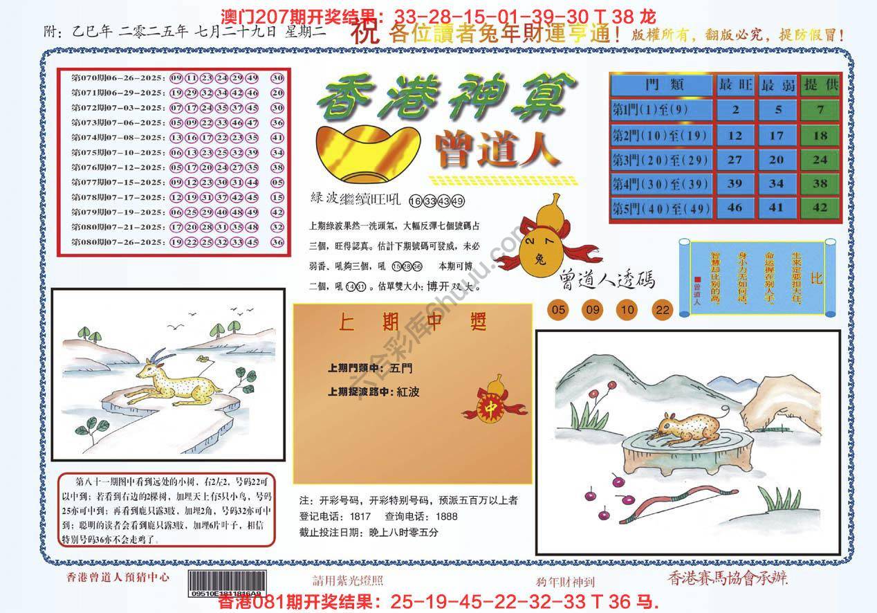 香港神算曾道人