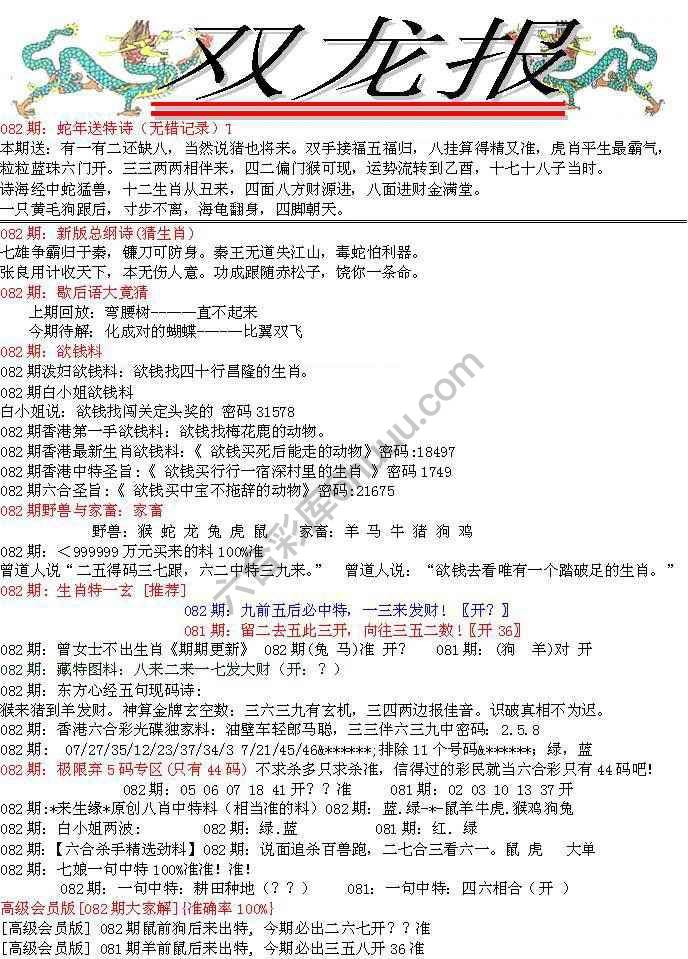 双龙报