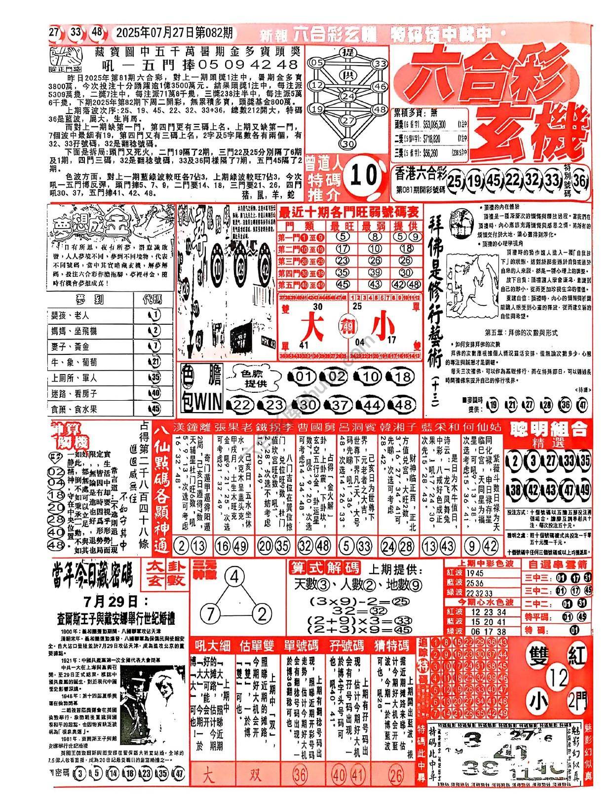 六合彩玄机