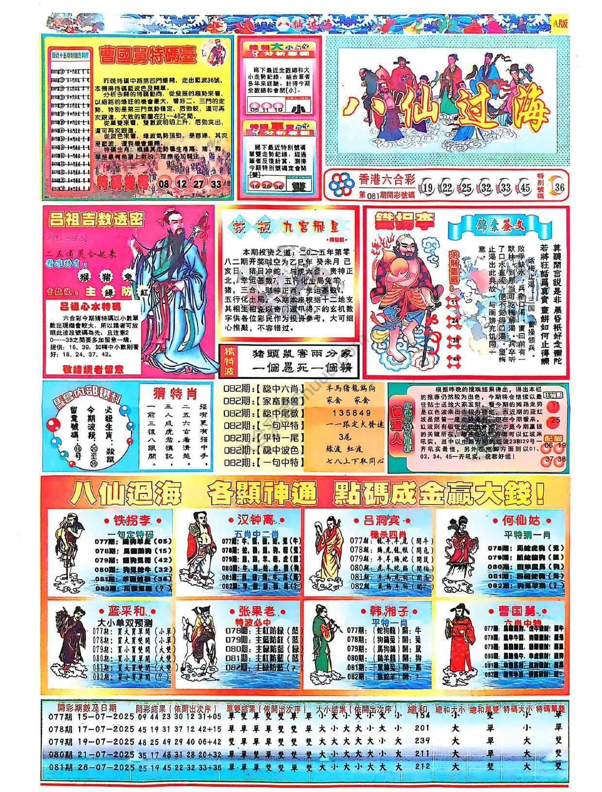 八仙过海各显神通