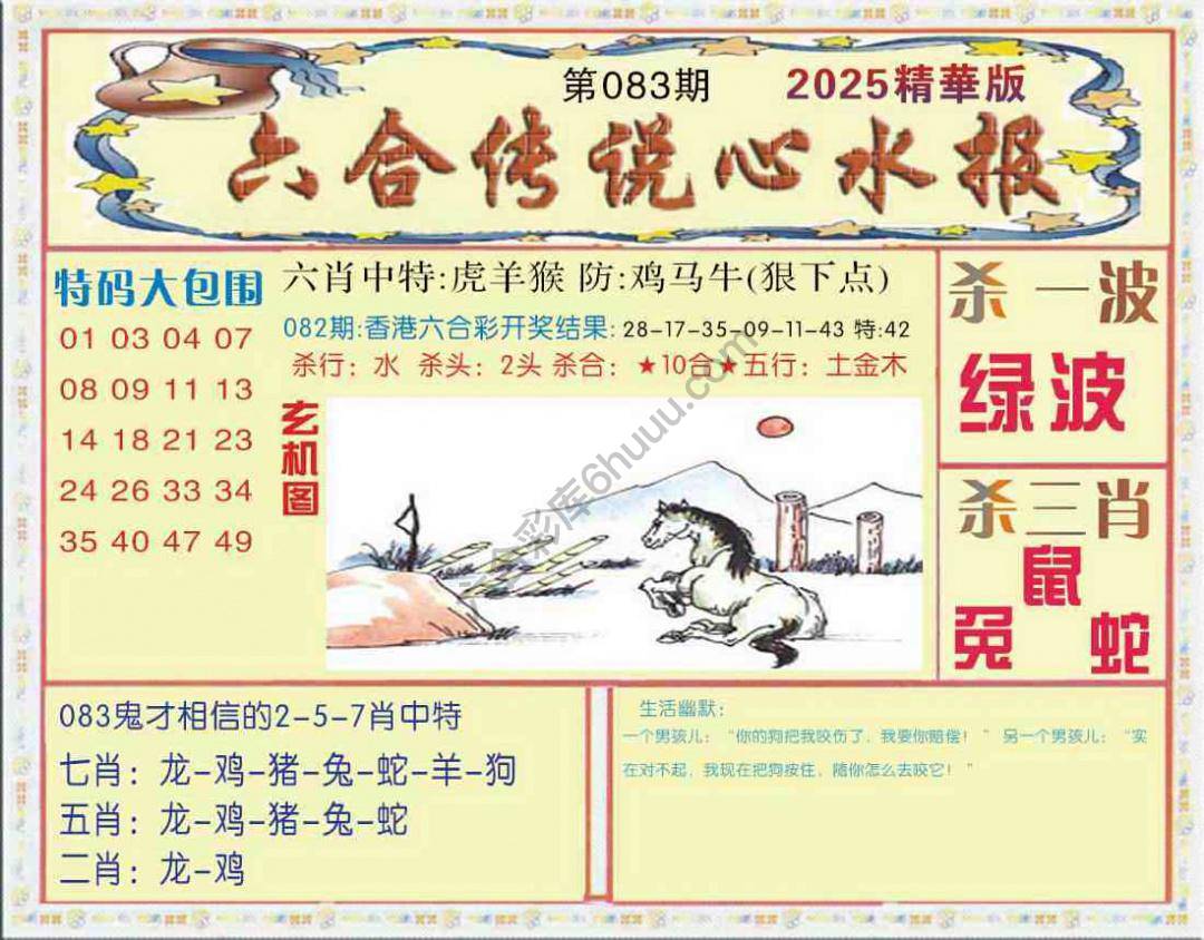 六合传说心水报