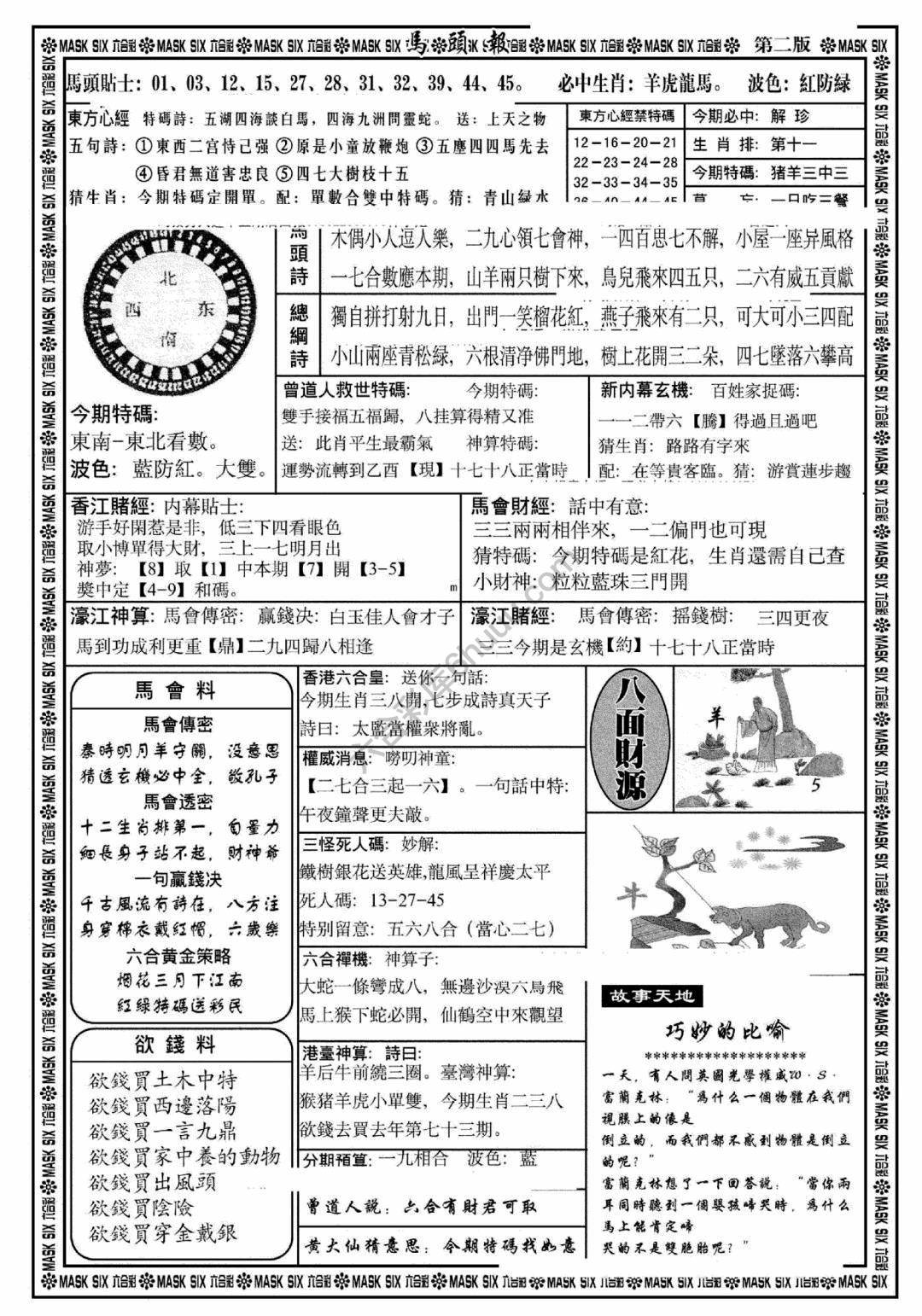 马头报