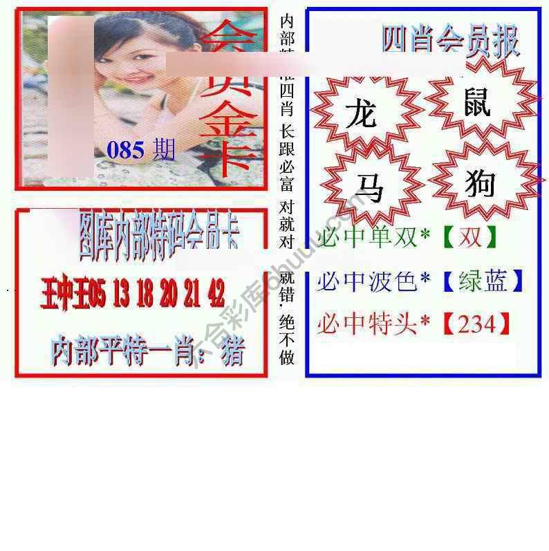 马经四肖会员报