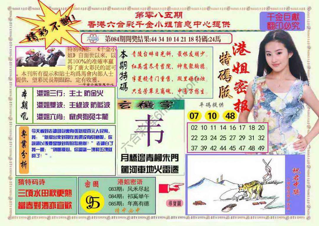 港姐密报