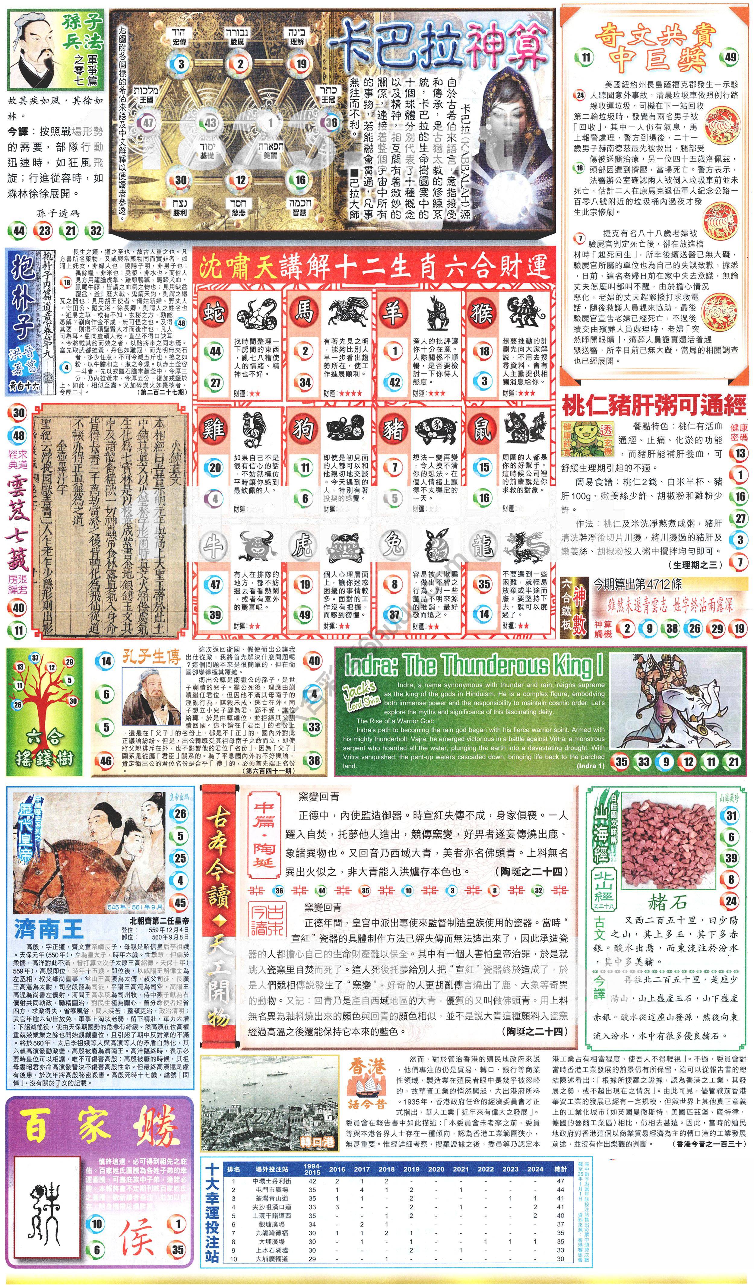 新报六合彩玄机