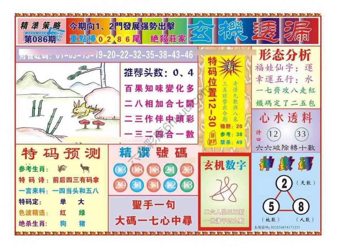 玄机透漏