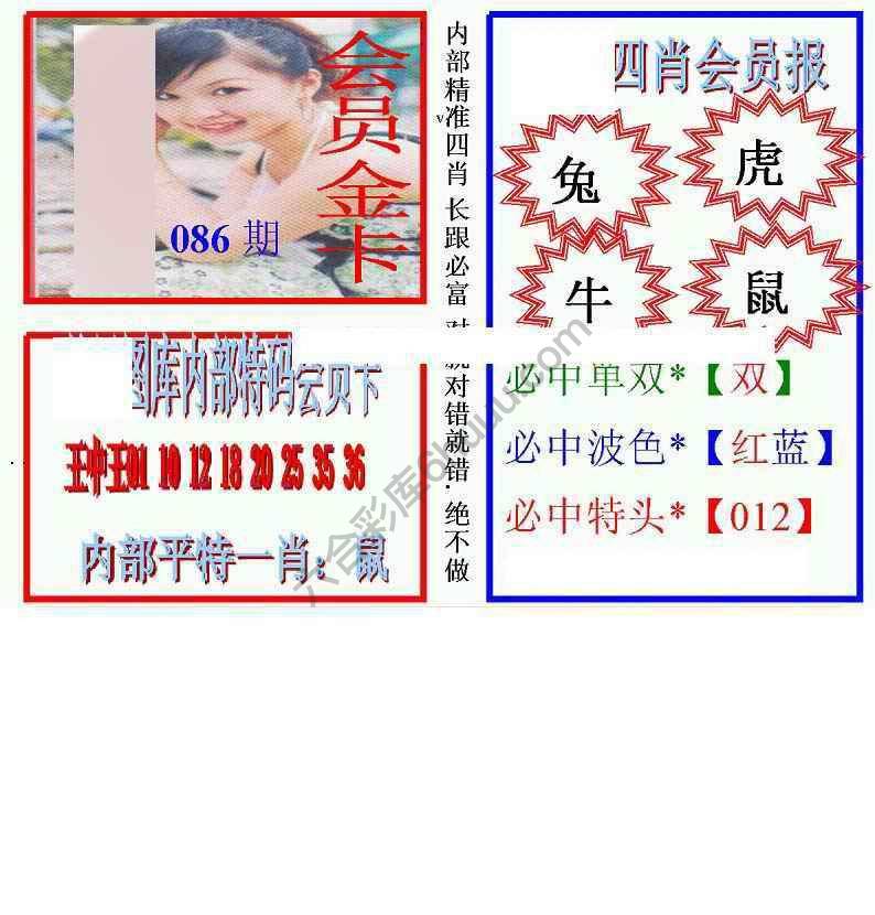 马经四肖会员报