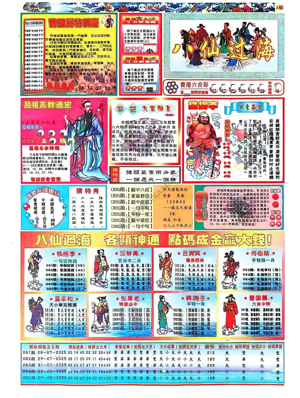 八仙过海各显神通