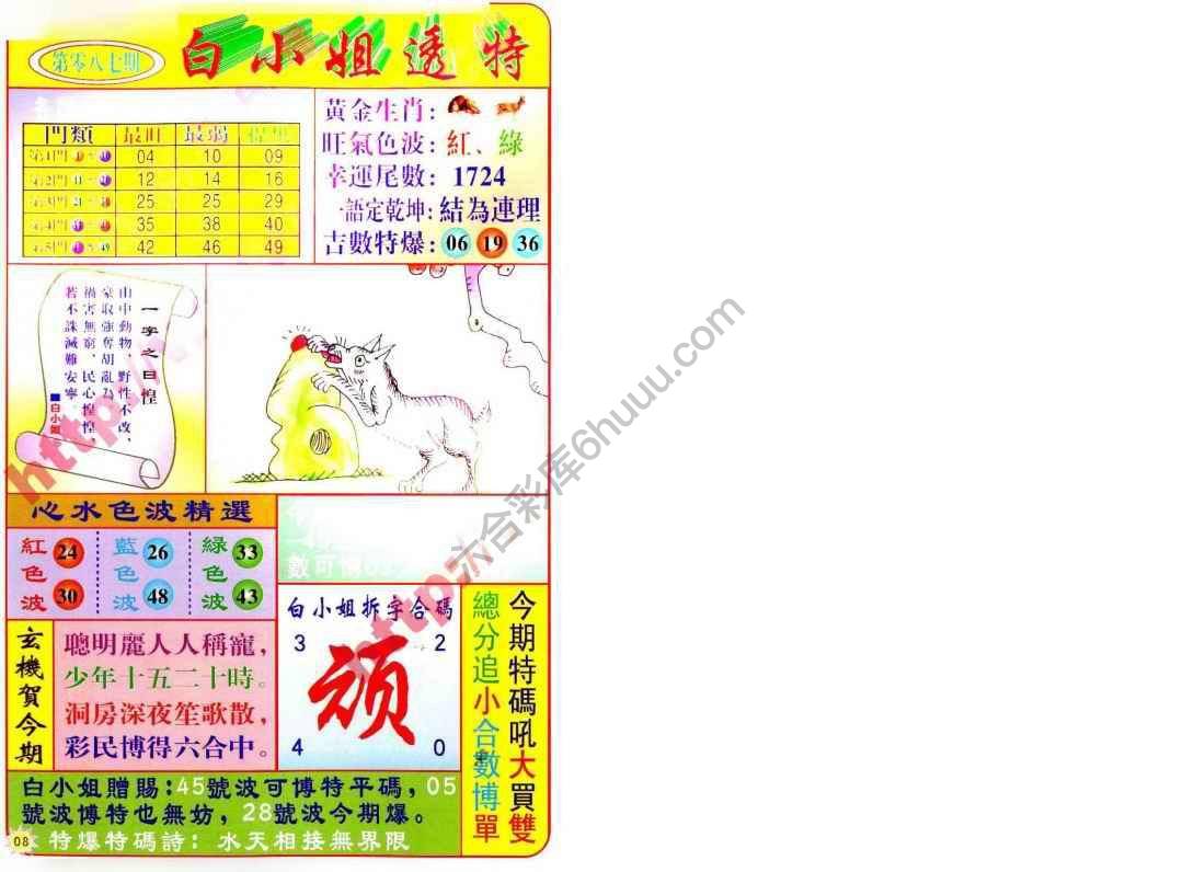 白小姐透特