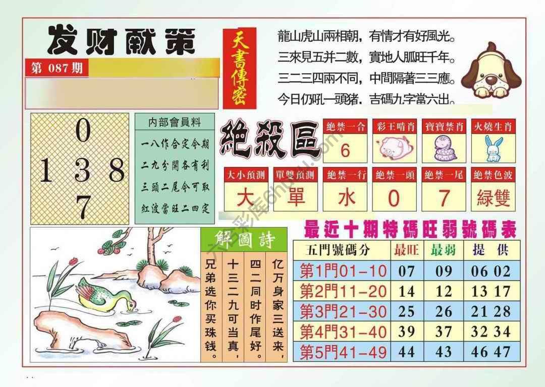 发财献策
